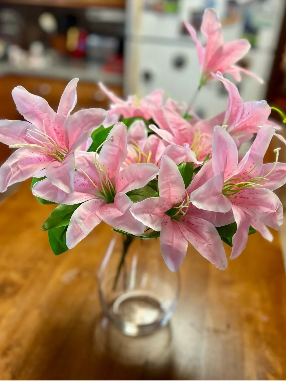 Pink Artificial Lily Bouquet - Unbranded Home Accent